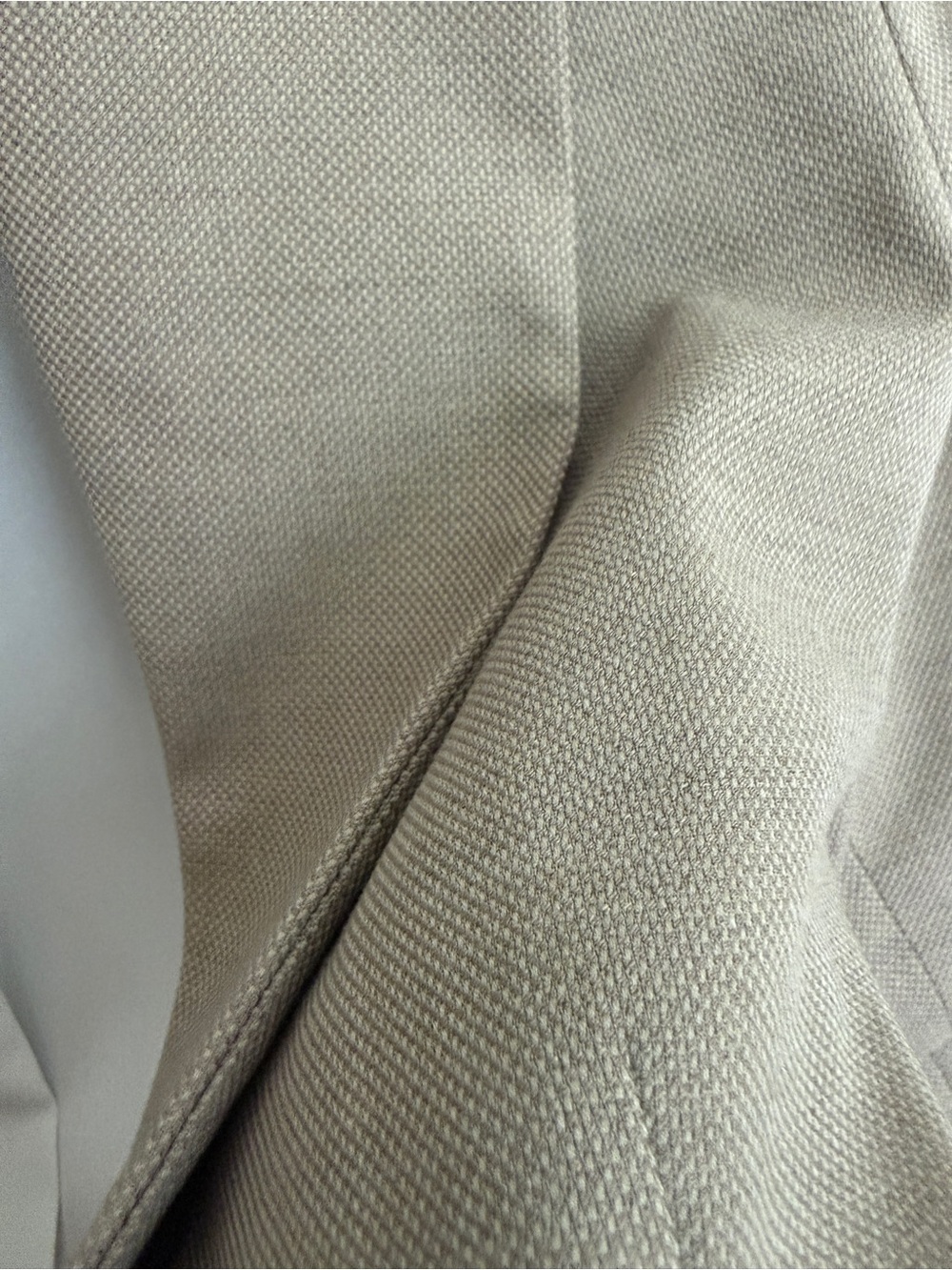 H&M Taupe Longline Single-Button Blazer New - Picture 5 of 6